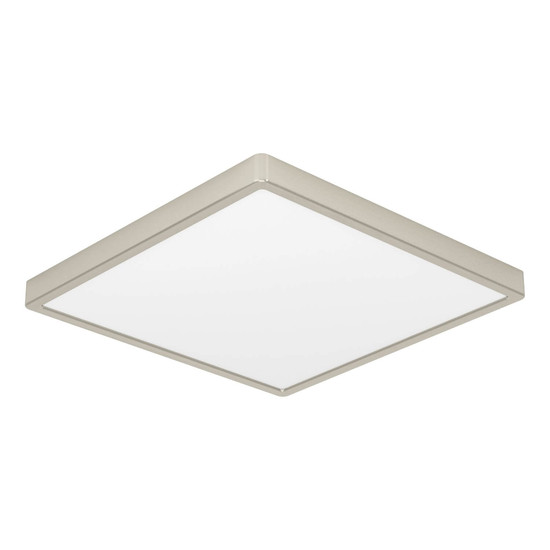 Eglo LED Aufbauleuchte Fueva 6-Z Smart dimmbar 17,8W RGB CCT warm-/tageslichtweiss 2700-6500K Zigbee IP44 Nickel-matt Stahl 39x39cm 901422