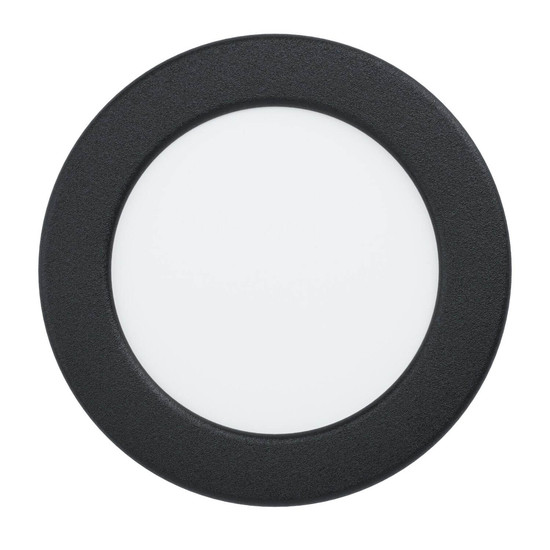 Eglo LED Einbauleuchte Fueva 6-Z Smart dimmbar 5W RGB CCT warm-/tageslichtweiss 2700-6500K Zigbee IP44 Schwarz Ø12cm 901426