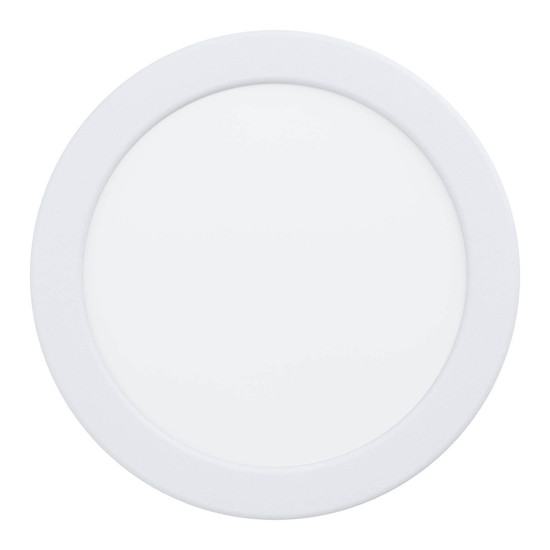 Eglo LED Einbauleuchte Fueva 6-Z Smart dimmbar 9,5W RGB CCT warm-/tageslichtweiss 2700-6500K Zigbee IP44 Weiss Ø17cm 901432