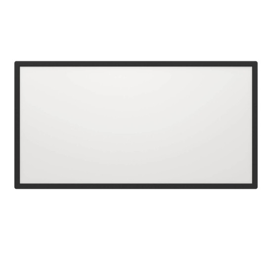 Eglo LED Deckenleuchte Rovito 17,2W CCT warm-/neutral-/tageslichtweiss 2700/4000/6500K IP44 Schwarz 57x30cm 901445