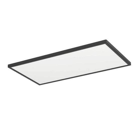 Eglo LED Deckenleuchte Rovito-Z Smart dimmbar 17,2W RGB CCT warm-/tageslichtweiss 2700-6500K Zigbee IP44 Schwarz 57x30cm 901469