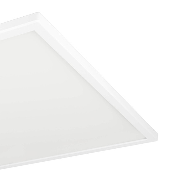 Eglo LED Deckenleuchte Rovito-Z Smart dimmbar 17W RGB CCT warm-/tageslichtweiss 2700-6500K Zigbee IP44 Weiss 50x50cm 901476