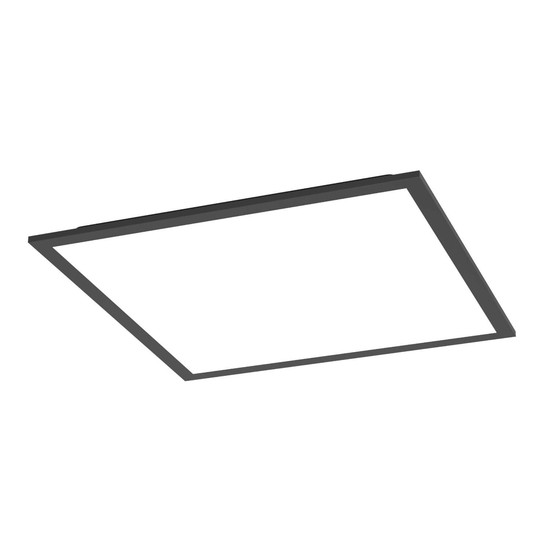 Eglo LED Deckenleuchte Moradillo-Z Smart dimmbar 19W RGB CCT warm-/tageslichtweiss 2700-6500K Zigbee Schwarz Stahl 39x39cm 901506