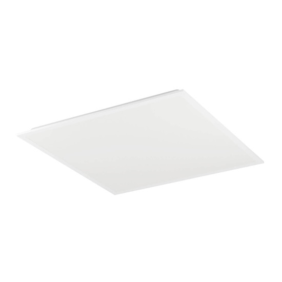 Eglo LED Deckenleuchte Moradillo-Z Smart dimmbar 33W RGB CCT warm-/tageslichtweiss 2700-6500K Zigbee Weiss Stahl 59,5x59,5cm 901514