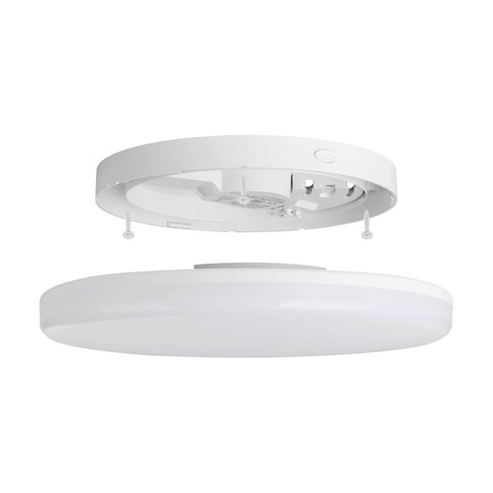 Eglo LED Deckenleuchte Castagneto 20W CCT warm-/neutral-/tageslichtweiss 2700/4000/6500K IP54 Weiss Ø31cm 901532