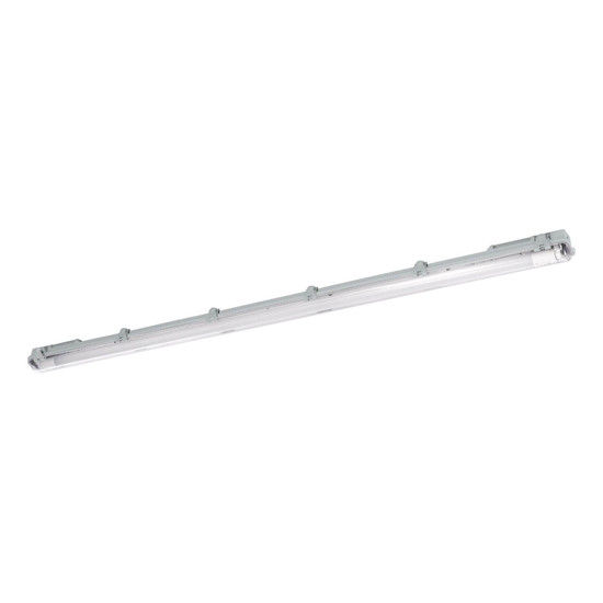Eglo LED Feuchtraumleuchte Basic G13 23W neutralweiss 4000K IP65 Grau Transparent 156x7cm 901543