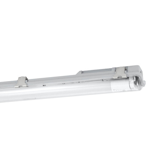 Eglo LED Feuchtraumleuchte Basic Plus G13 23W neutralweiss 4000K IP65 Grau Transparent 156x7cm 901548