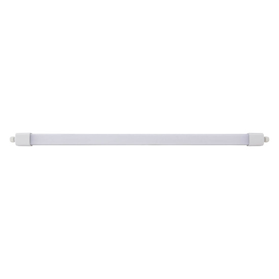 Eglo LED Feuchtraumleuchte Slim CCT 30W warm-/neutral-/tageslichtweiss 3000/4000/6500K IP65 Weiss 115,5x6cm 901554