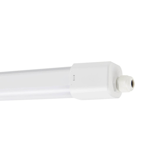 Eglo LED Feuchtraumleuchte Slim CCT 47W warm-/neutral-/tageslichtweiss 3000/4000/6500K IP65 Weiss 155x6cm 901555