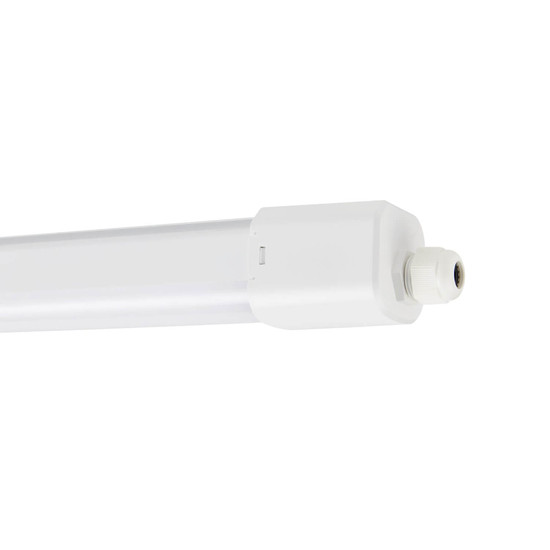 Eglo LED Feuchtraumleuchte Slim Sensor 30W neutralweiss 4000K Bewegungsmelder IP65 Weiss 113x6cm 901556