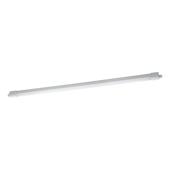 Eglo LED Feuchtraumleuchte Slim Sensor 45W neutralweiss 4000K Bewegungsmelder IP65 Weiss 152,5x6cm 901557