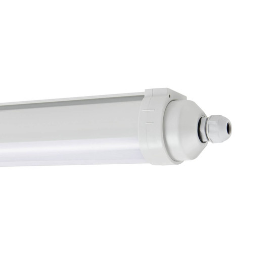 Eglo LED Feuchtraumleuchte Easy Fix 44,5W neutralweiss 4000K IP65 Grau 152x7,5cm 901561