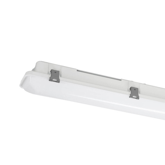 Eglo LED Feuchtraumleuchte Prime 33W neutralweiss 4000K IP65 Grau 119x8,5cm 901562