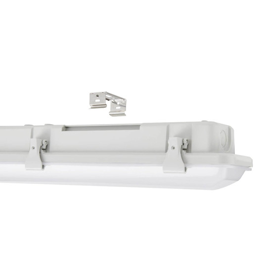 Eglo LED Feuchtraumleuchte Prime 43W neutralweiss 4000K IP65 Grau 149x8,5cm 901563