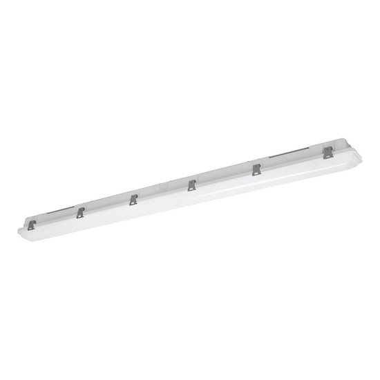 Eglo LED Feuchtraumleuchte Ammoniak 44W CCT warm-/neutral-/tageslichtweiss 3000/4000/6500K IPX9K Grau 149x8,5cm 901565