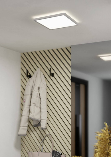 Eglo LED Deckenleuchte Minerario 16,4W warmweiss 3000K IP54 Weiss 29x29cm 901578