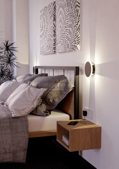 Eglo LED Wandleuchte Talamello 1 12W warmweiss 3000K Schwarz Aluminium Ø17cm 901585