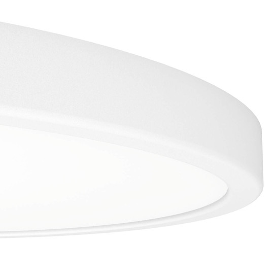 Eglo LED Aufbauleuchte Fueva 6-Z Smart dimmbar 17,5W RGB CCT warm-/tageslichtweiss 2700-6500K Zigbee IP44 Weiss Ø39cm 901726