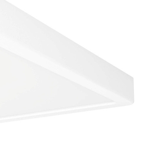 Eglo LED Aufbauleuchte Fueva 6-Z Smart dimmbar 17,8W RGB CCT warm-/tageslichtweiss 2700-6500K Zigbee IP44 Weiss 39x39cm 901729