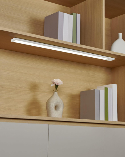 Eglo LED Unterbauleuchte Repilado 2 15W CCT warm-/neutral-/tageslichtweiss 2700/4000/6500K Weiss Aluminium 87x5cm 901994