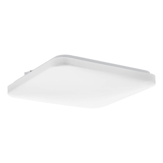 Eglo LED Deckenleuchte Frania-IP 18W CCT warm-/neutral-/tageslichtweiss 3000/4000/6000K IP44 Weiss Stahl 33x33cm 902076