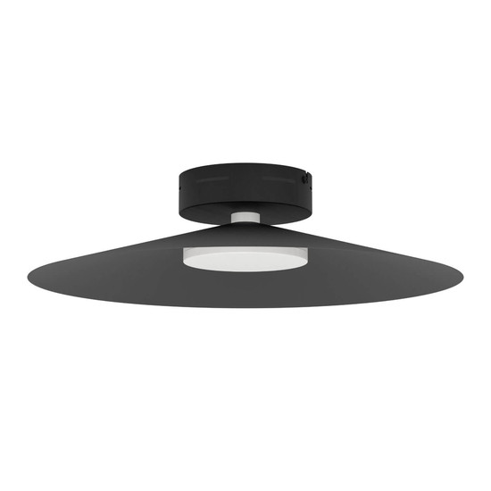 Eglo LED Deckenleuchte Conomavilla-Z Smart dimmbar 15,5W RGB CCT warm-/tageslichtweiss 2700-6500K Zigbee Schwarz Stahl Ø45cm 902182