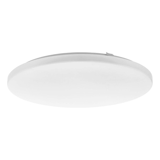 Eglo LED Deckenleuchte Frania-Z Smart dimmbar 25W RGB CCT warm-/tageslichtweiss 2700-6500K Zigbee Weiss Stahl Ø50cm 902195