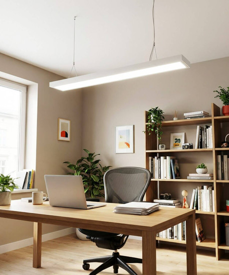 Eglo LED Panel Pietrangeli 34,4W CCT warm-/neutral-/tageslichtweiss 2700/4000/6500K Weiss Aluminium 118,5x20cm 902208