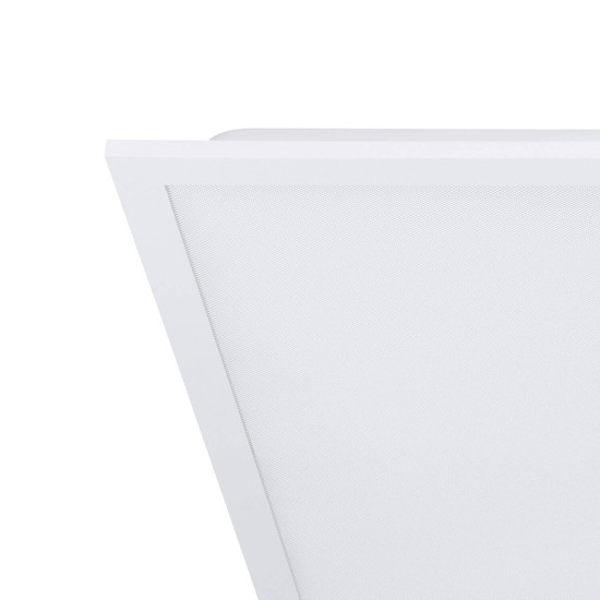 Eglo LED Rasterleuchte Colfiorito 36,5W CCT warm-/neutral-/tageslichtweiss 3000/4500/6000K IP44 Weiss Aluminium 62x62cm 902213
