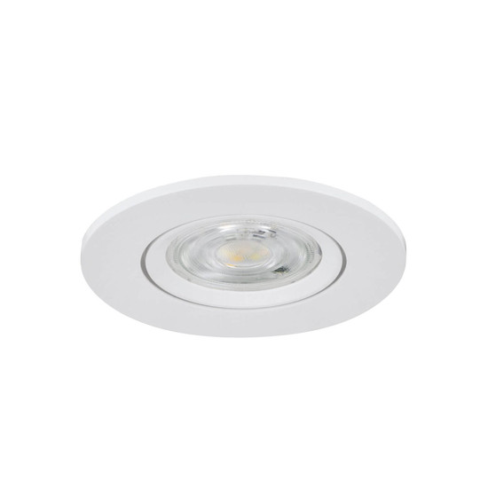 Eglo LED Einbauspot Barranco GU10 4,5W neutralweiss 4000K IP44 Weiss Ø8cm 902247