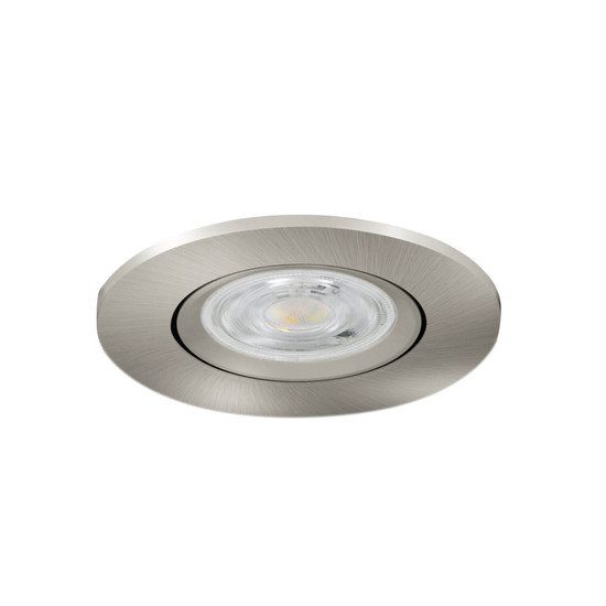 Eglo LED Einbauspot Barranco GU10 4,5W neutralweiss 4000K IP44 Nickel-matt Ø8cm 902252