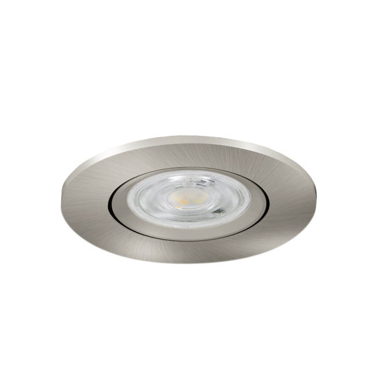 Eglo LED Einbauspot Barranco 4,8W CCT warm-/neutral-/tageslichtweiss 2700/4000/6500K Nickel-matt Ø9cm 902267