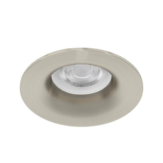 Eglo LED Einbauspot Salabate 5W CCT warm-/neutral-/tageslichtweiss 2700/4000/6500K IP65 Nickel-matt Aluminium Ø9cm 902275