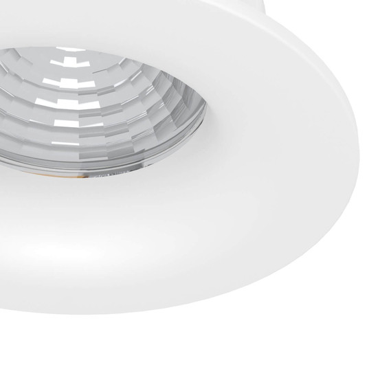 Eglo LED Einbauspot Saliceto 3-flammig dimmbar 3x 4,8W warmweiss 2700K Weiss Aluminium Ø9cm 902277