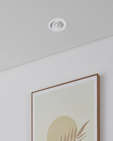 Eglo LED Einbauspot Saliceto-Z Smart 3-flammig dimmbar 3x 4,9W RGB CCT warm-/tageslichtweiss 2700-6500K Zigbee Weiss Aluminium Ø9cm 902286