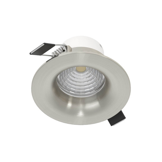 Eglo LED Einbauspot Saliceto dimmbar 6,4W neutralweiss 4000K Nickel-matt Aluminium Ø9cm 902331