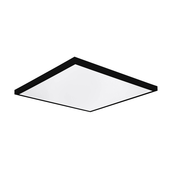 Eglo LED Panel Pietrangeli 37,2W CCT warm-/neutral-/tageslichtweiss 2700/4000/6500K Schwarz Aluminium 59,5x59,5cm 902356