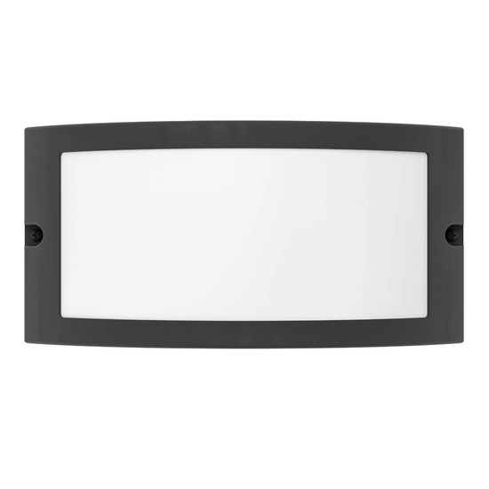 Eglo Außen-Wandleuchte Poggiarello E14 IP54 Schwarz 22x8cm 902424
