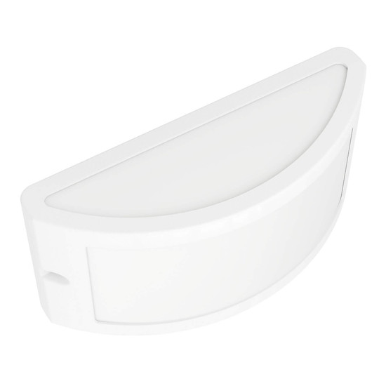 Eglo Außen-Wandleuchte Poggiarello E14 IP54 Weiss 22x8cm 902425