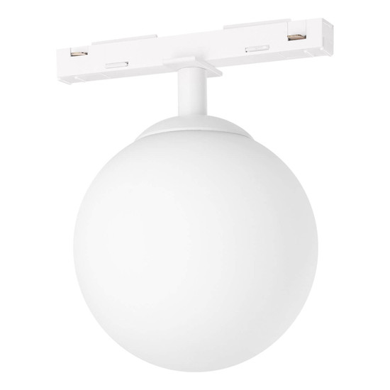Eglo Schienenspot Easyt Sphere Spot G9 Weiss matt Glas opal-matt Ø10cm 902627