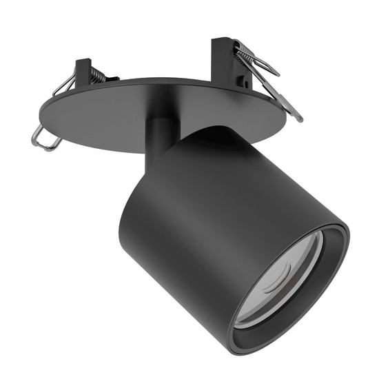 Eglo LED Spot Mengibar Tube dimmbar 4,8W CCT warm-/neutral-/tageslichtweiss 2700/4000/6500K Schwarz Ø9cm 902721