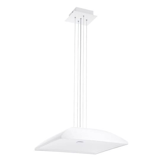 Eglo 92783 Zagarole LED Hängeleuchte 24W Stahl weiss