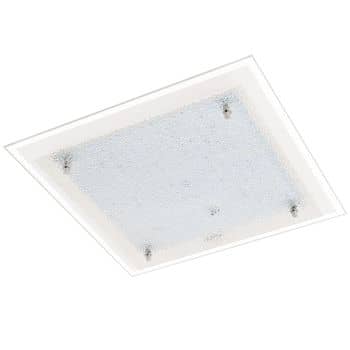 Eglo 94447 Priola LED Wandleuchte / Deckenleuchte 16W Stahl weiss chrom 4000K