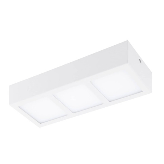 Eglo 95202 Colegio LED Wand-/Deckenleuchte 3x4,2W Stahl Weiss