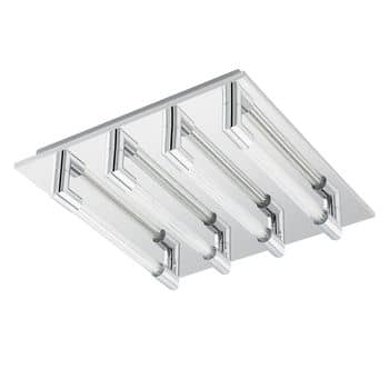 Eglo 95397 Velarde LED Deckenleuchte 4x3,7W Stahl Chrom