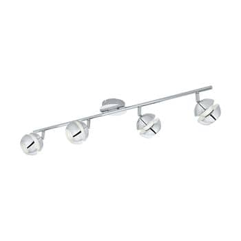 Eglo 95481 Nocito 1 LED Spot 4x4W Stahl Chrom Weiss