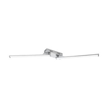 Eglo 96107 Lasana 2 LED Deckenleuchte 2x9W Stahl Alu Chrom
