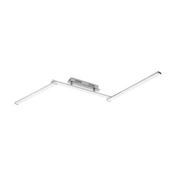 Eglo 96108 Lasana 2 LED Deckenleuchte 3x7,8W Stahl Alu Chrom