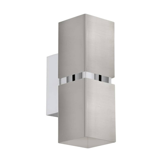 Eglo 96264 Passa Wandleuchte 2X3,3W nickel chrom