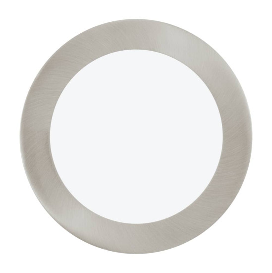 Eglo 96407 Fueva 1 LED Einbauleuchte 10,95W nickel weiss